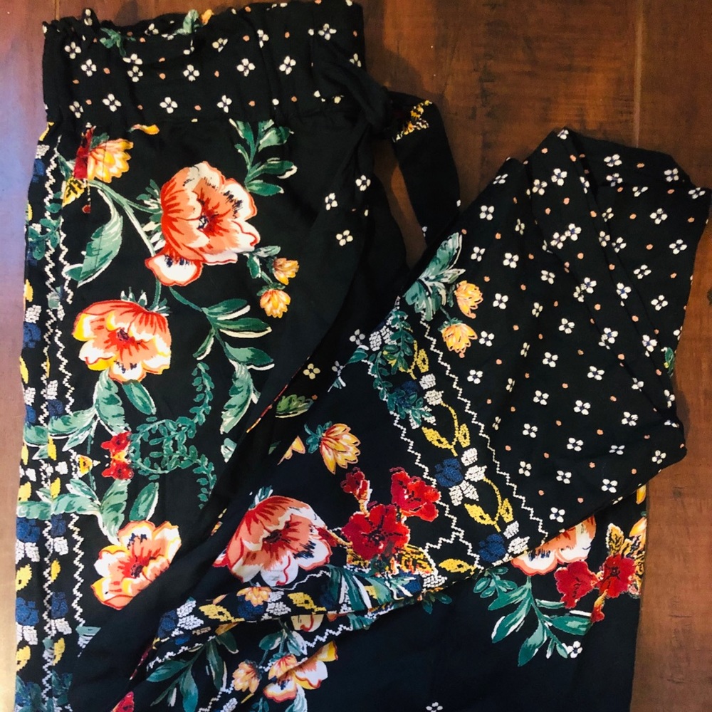 Angie wide pants printed